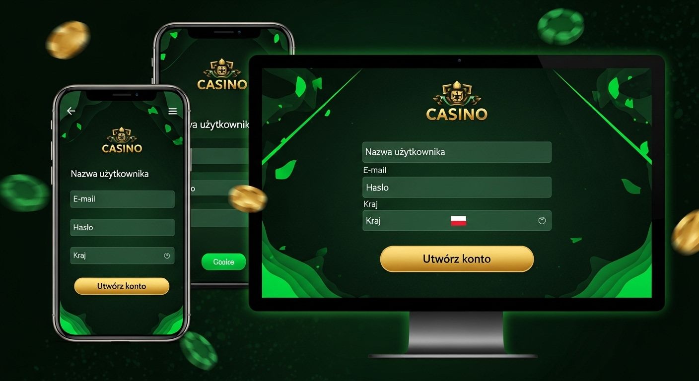 Jak się zarejestrować create casino account