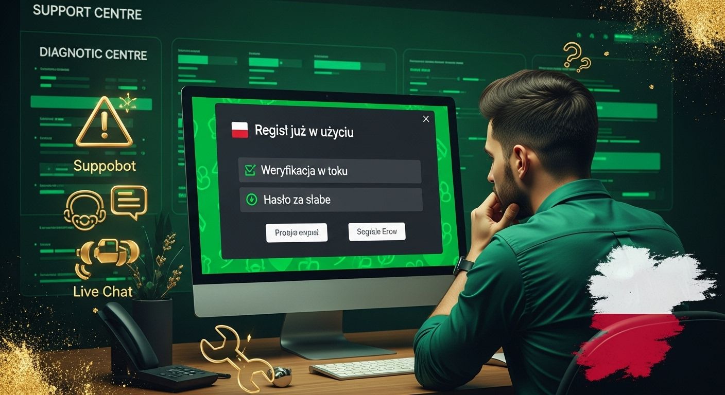 Rozwiązywanie problemów z rejestracją casino sign up issues
